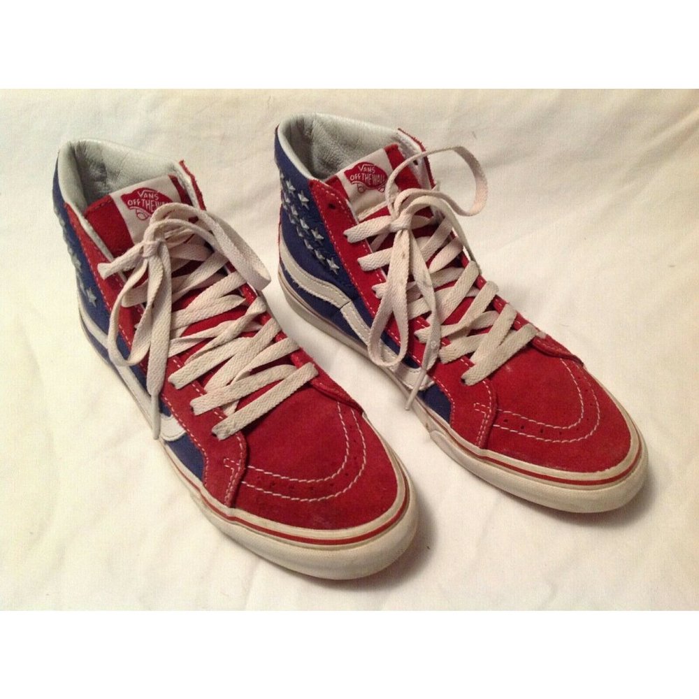 Vans Off The Wall Skateboarding High Top Shoes